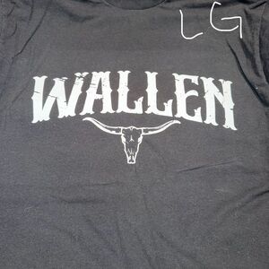 Black Wallen Graphic T-Shirt